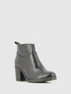 Botins com Fecho em Preto